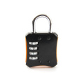 Resettable 3 digit travel luggage suitcase lock padlock steel combination tsa luggage lock